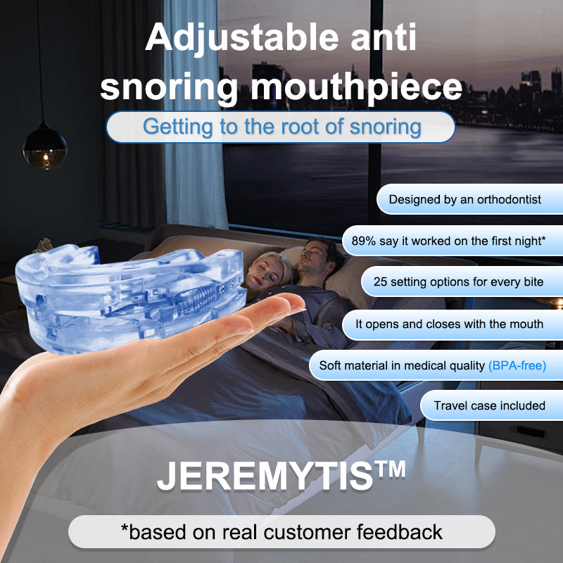 🔥[Official Brand Store] JEREMYTIS™ Adjustable Anti-Snoring Mouthpiece