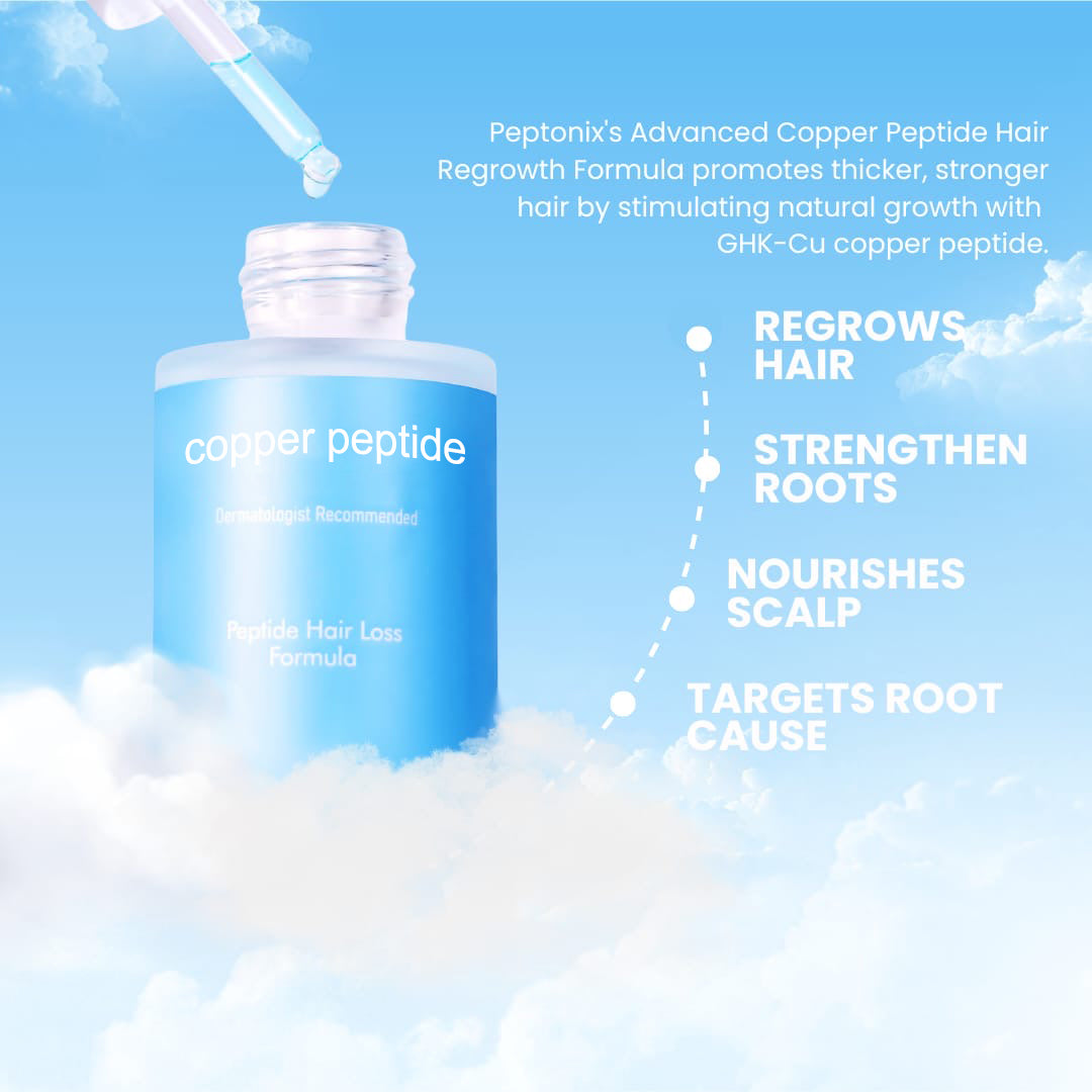 Clinically Backed Hair Regrowth Ingredients Copper Peptide