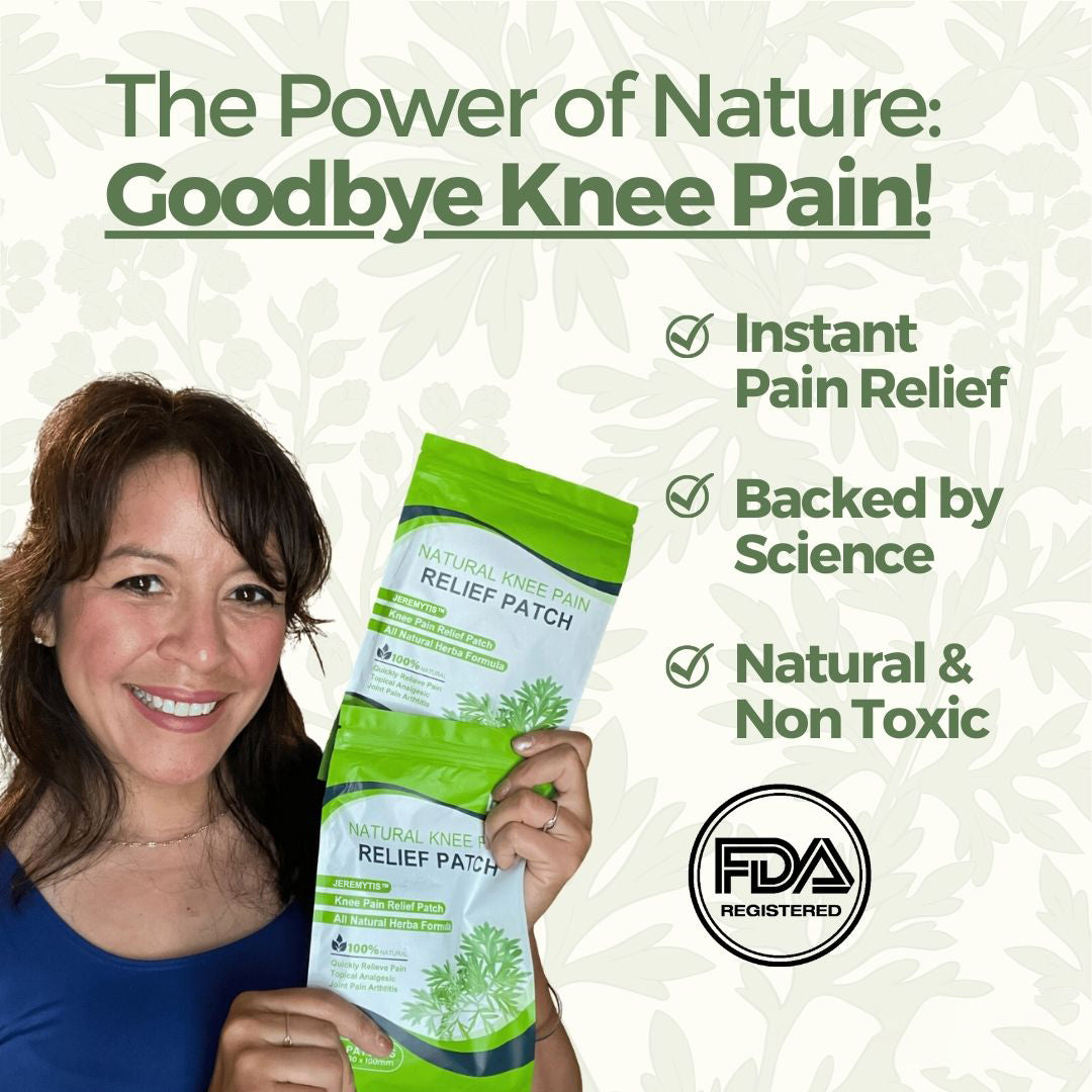 JEREMYTIS™ - Natural Knee Pain Patches.