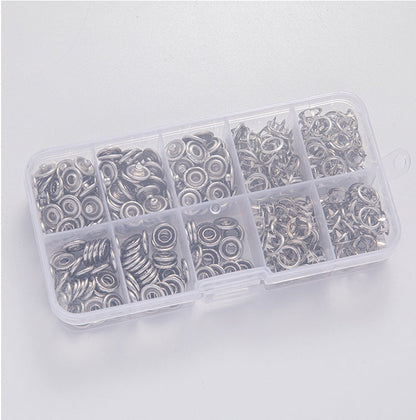 🧵 Sewing Kit with Metal Buttons – Manual Pliers Tool Included