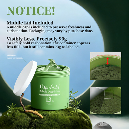 Holy Basil Bubble Deep Cleansing Mask