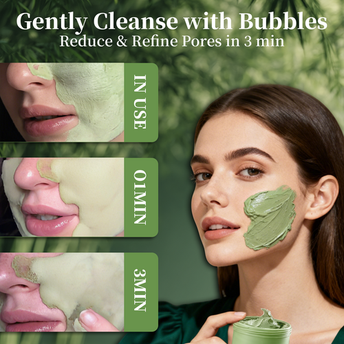 Holy Basil Bubble Deep Cleansing Mask