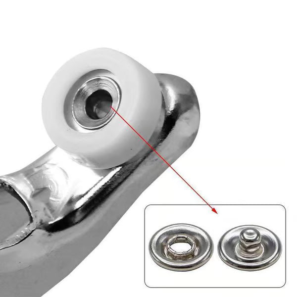 🧵 Sewing Kit with Metal Buttons – Manual Pliers Tool Included