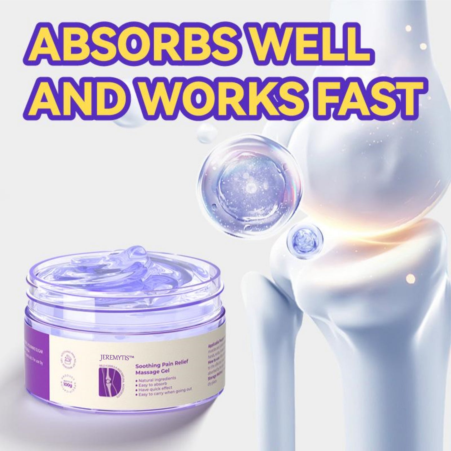 JEREMYTIS™Purple Joint Gel🧊 Refuse pain and inflammation