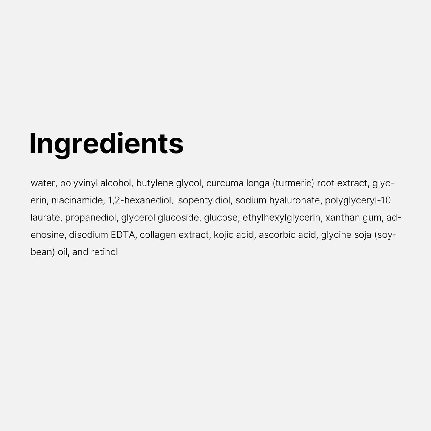 JEREMYTIS Turmeric Kojic Acid + Collagen Night Mask