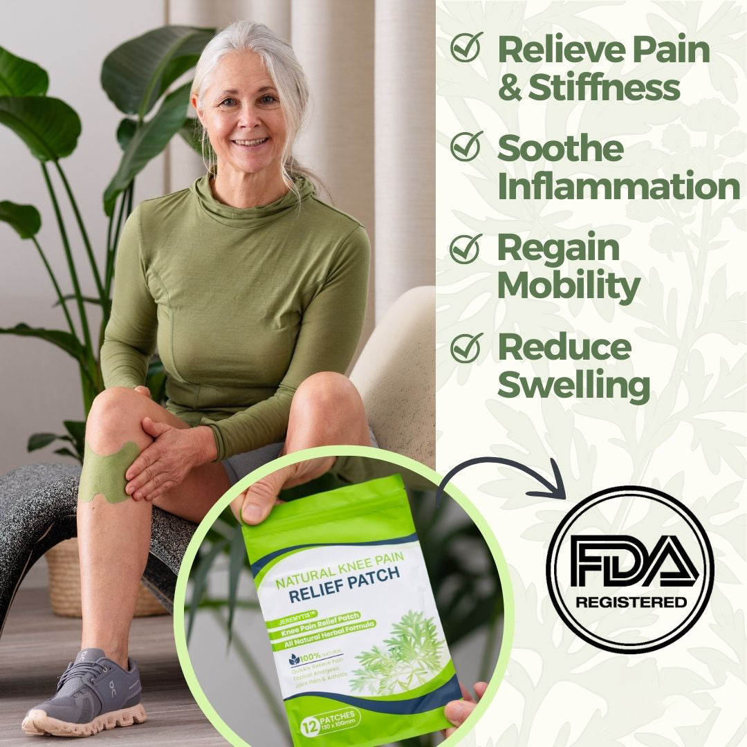 JEREMYTIS™ - Natural Knee Pain Patches.