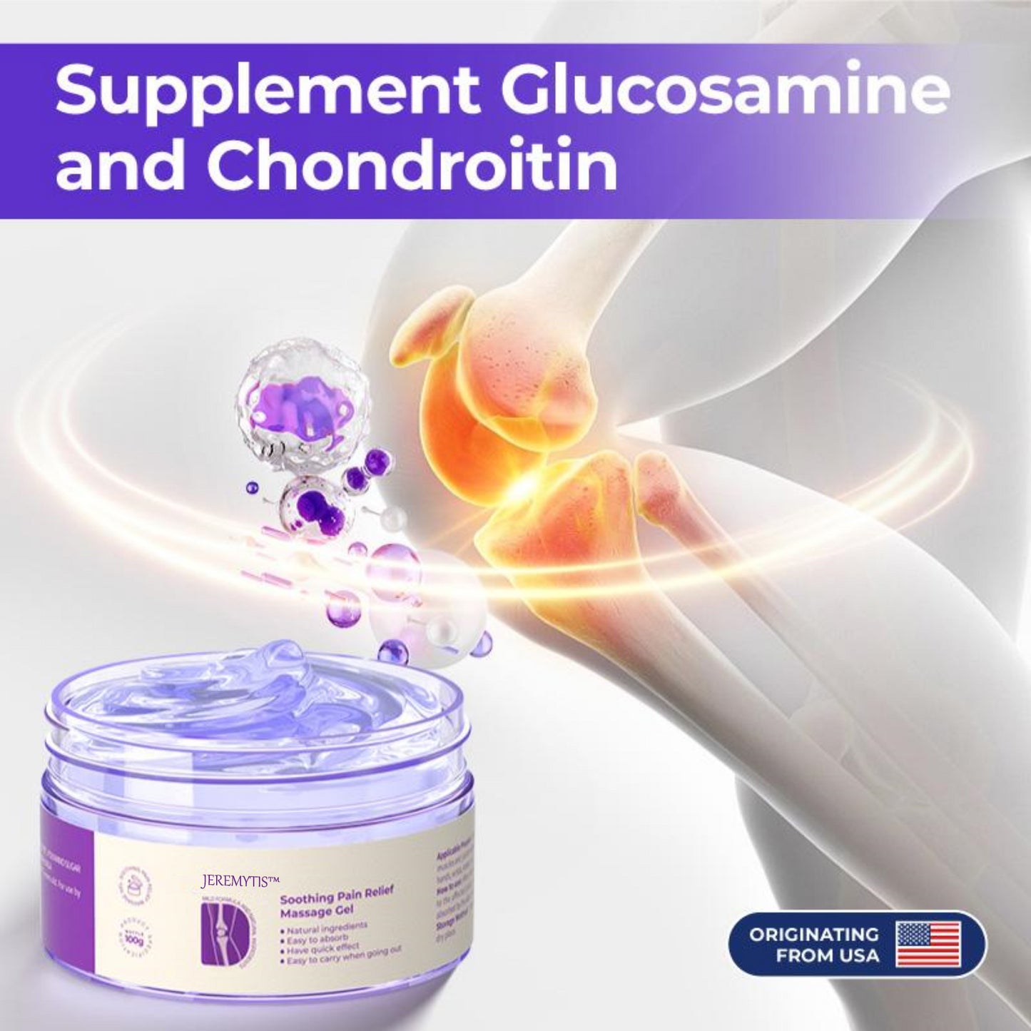 JEREMYTIS™Purple Joint Gel🧊 Refuse pain and inflammation