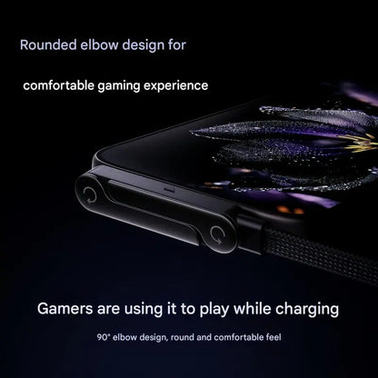 🎁 Christmas Early Sale 🔥 2-in-1 Braided Fast Charge Cable With Built-in Phone Stand