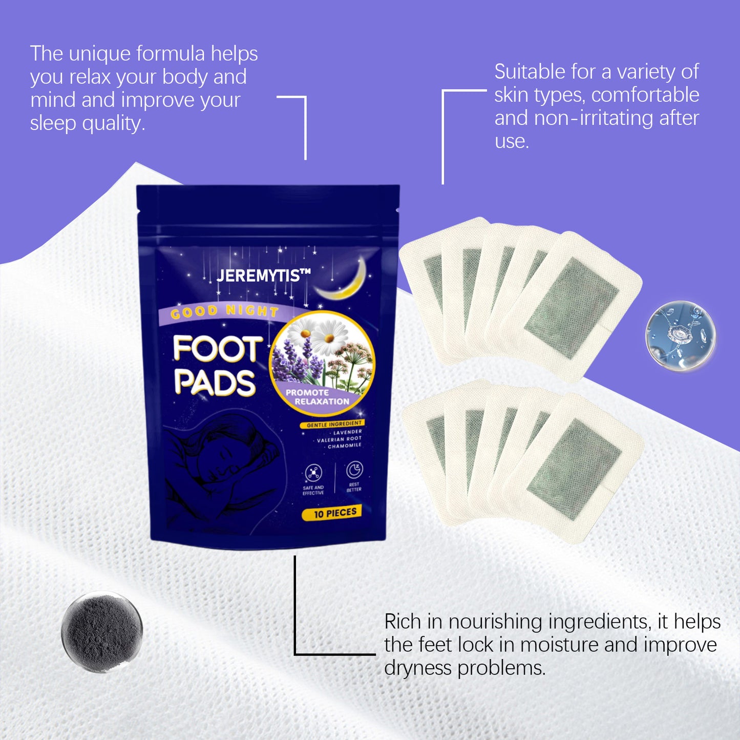 🌙Deep Sleep Detox Foot Patch🦶 – Cleanse & Slim While You Rest