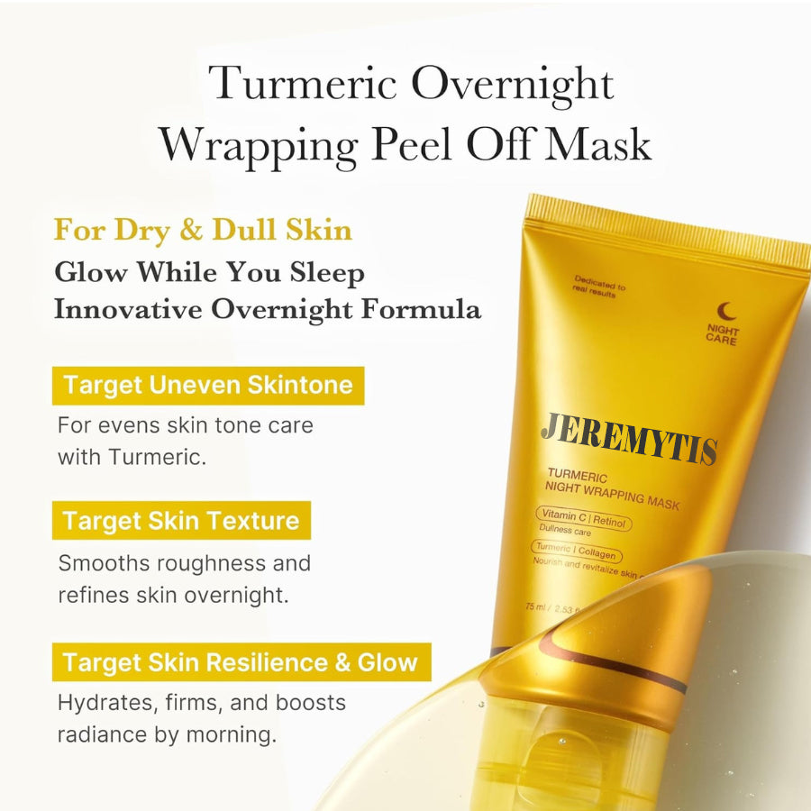 JEREMYTIS Turmeric Kojic Acid + Collagen Night Mask