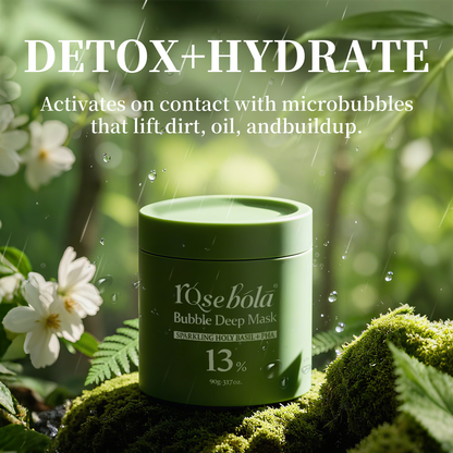 Holy Basil Bubble Deep Cleansing Mask