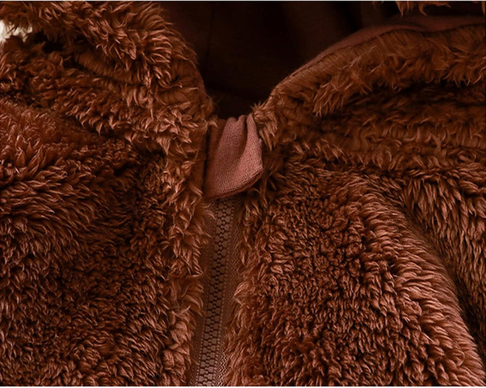 2025 New Model | Fluffy Hooded Romper with Ears