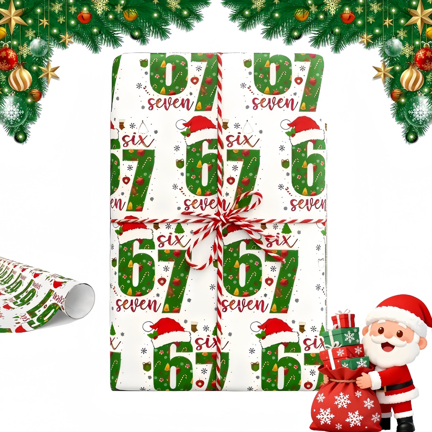 🔥LAST DAY 50% OFF -- 🎁 Christmas Gift Wrap – Wrap Your Presents in Viral Holiday Fun 🎄