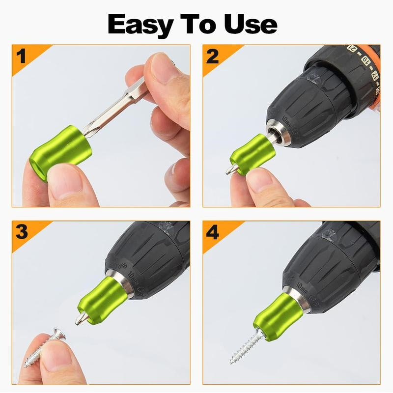 📌Strong Magnetic Screw Ring-Removable Magnetic Screwdriver Drill Bit Holder