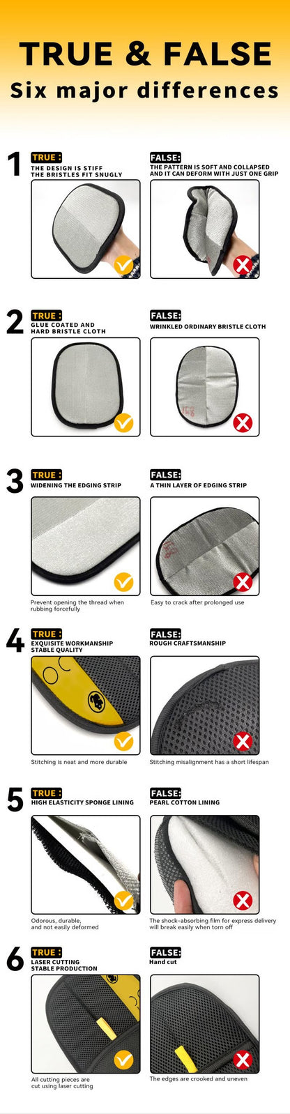 ✨Last Day Promotion 49% OFF - Pet hair remover Electrostatic gloves