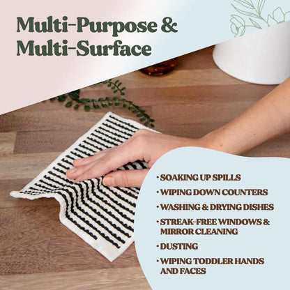 Swedish Dishcloths for Kitchen & Cleaning | 5 Pack