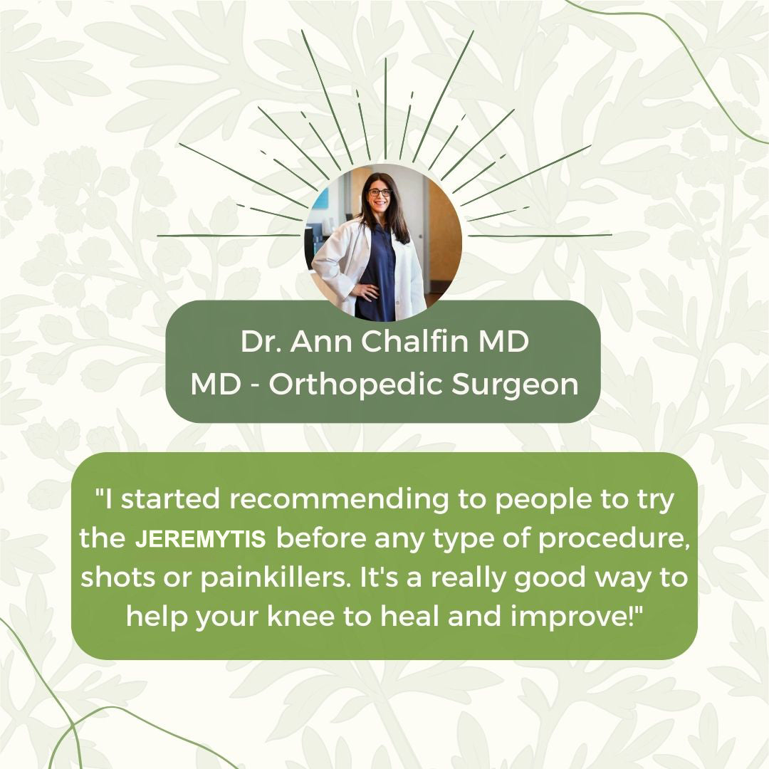 JEREMYTIS™ - Natural Knee Pain Patches.