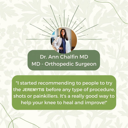 JEREMYTIS™ - Natural Knee Pain Patches.