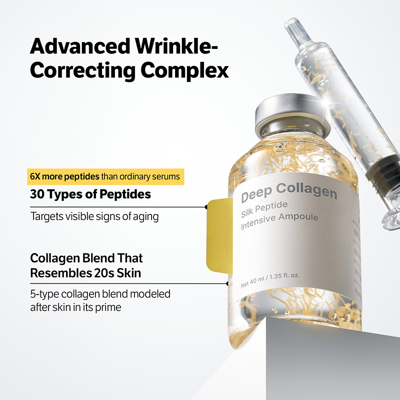 BLACK FRIDAY 50% OFF:Deep Collagen Silk Peptide Ampoule-1.35 fl oz (40 ml)