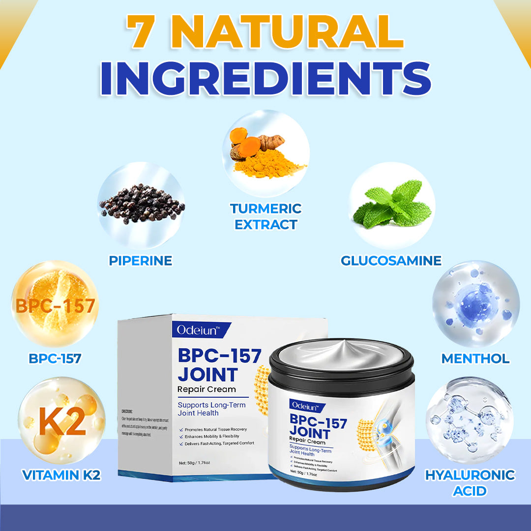 💪 ODEIUN™ BPC-157 Joint Repair Cream 🦵 | Fast Recovery, Pain Relief & Mobility Support ✨