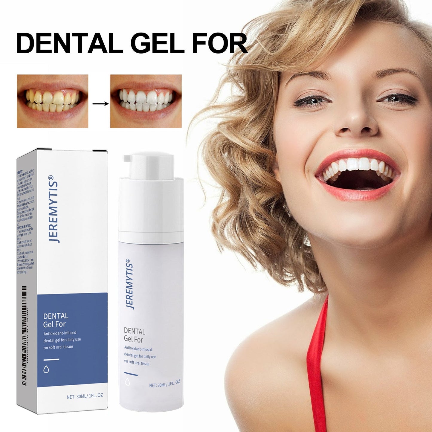 Independence Day Limited Time Discount 丨 JEREMYTIS™ Professional Whitening Gel
