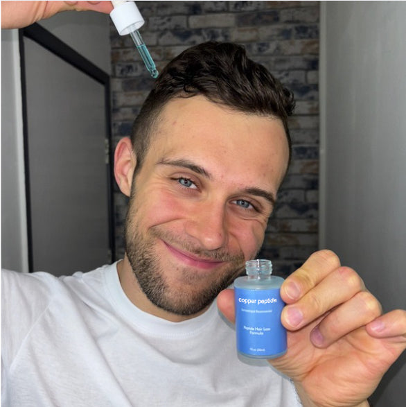 Clinically Backed Hair Regrowth Ingredients Copper Peptide