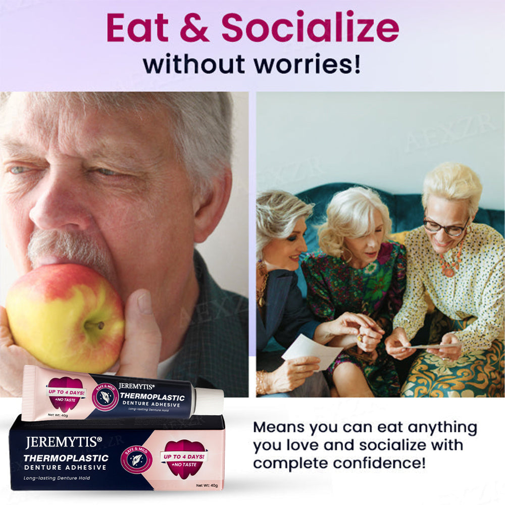 JEREMYTIS™ Thermoplastic Denture Adhesive