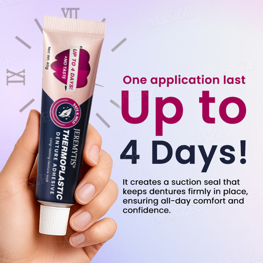 JEREMYTIS™ Thermoplastic Denture Adhesive