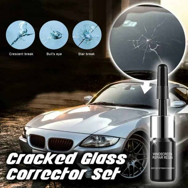 👍Car glass window liquid nano repair kit