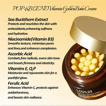 🔥🔥Final 6 hours 60% OFF:🌸LOVILDS™Mix & Match Boba Cream Set