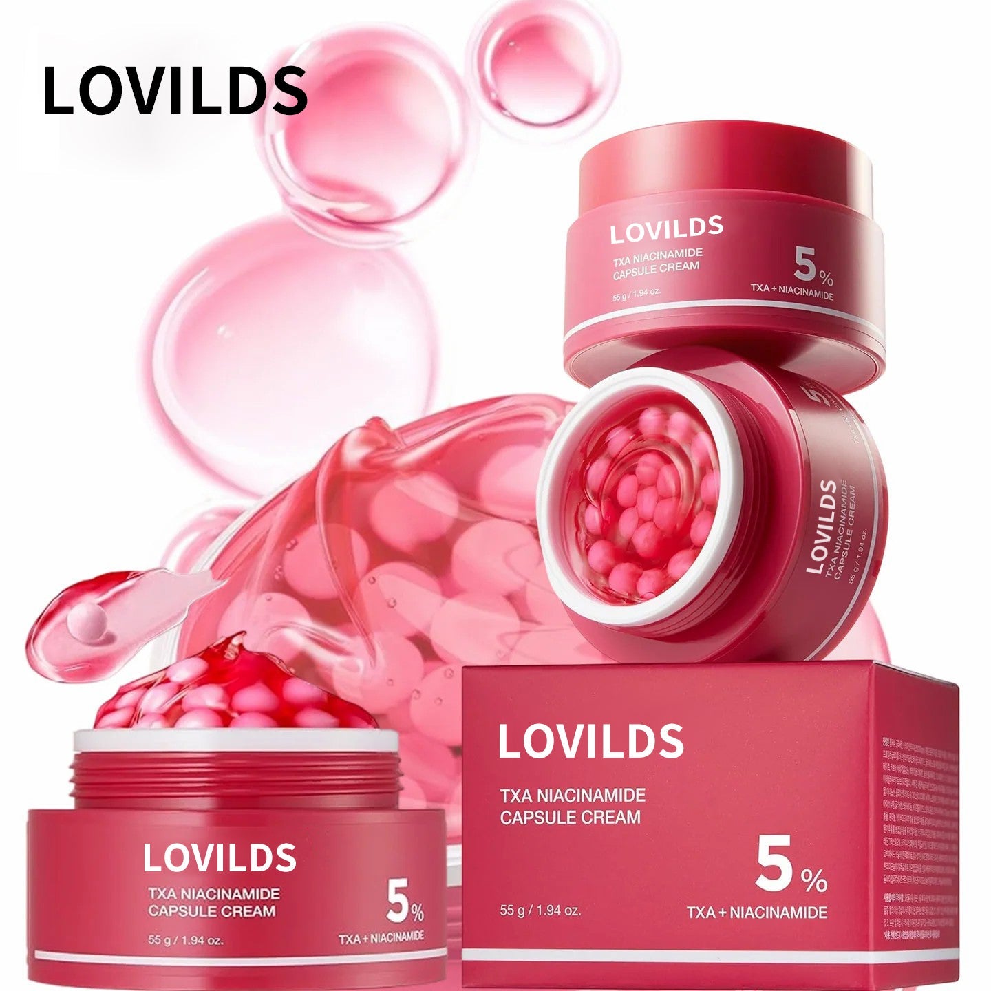 🔥🔥Final 6 hours 60% OFF:🌸LOVILDS™Mix & Match Boba Cream Set