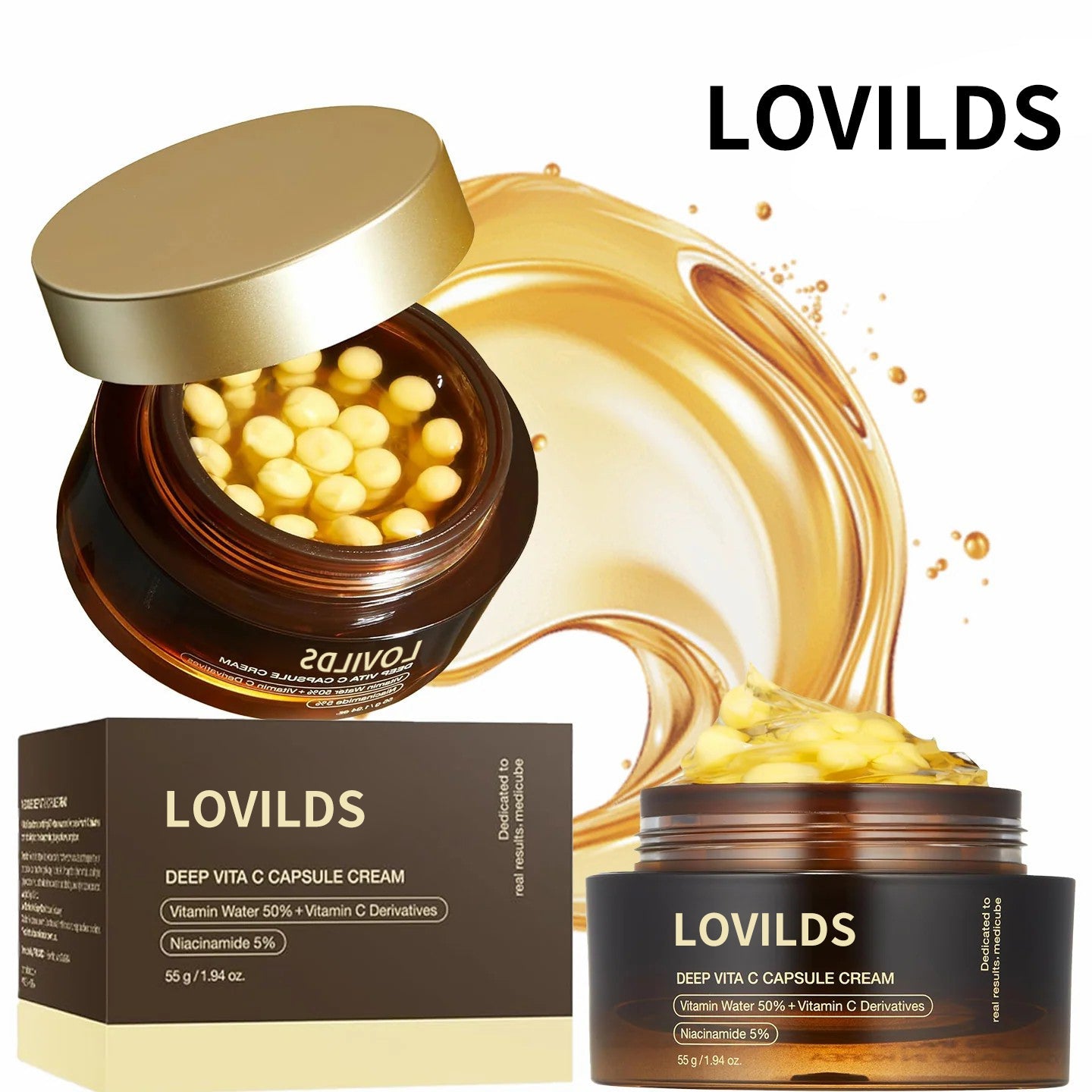 🔥🔥Final 6 hours 60% OFF:🌸LOVILDS™Mix & Match Boba Cream Set