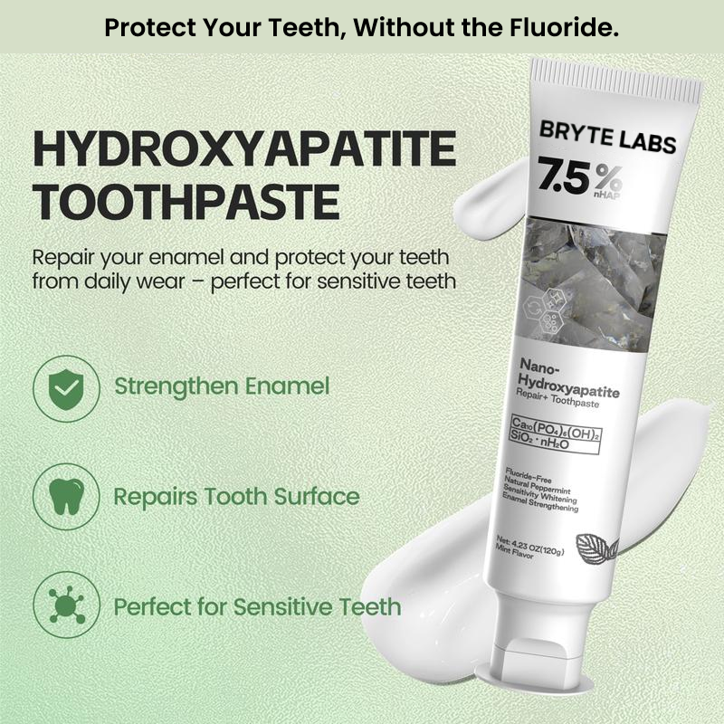 Hydroxyapatite Remineralizing Toothpaste